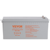Batería de ciclo profundo VEVOR 12 V 200 AH recargable AGM marina corriente de 1400 A