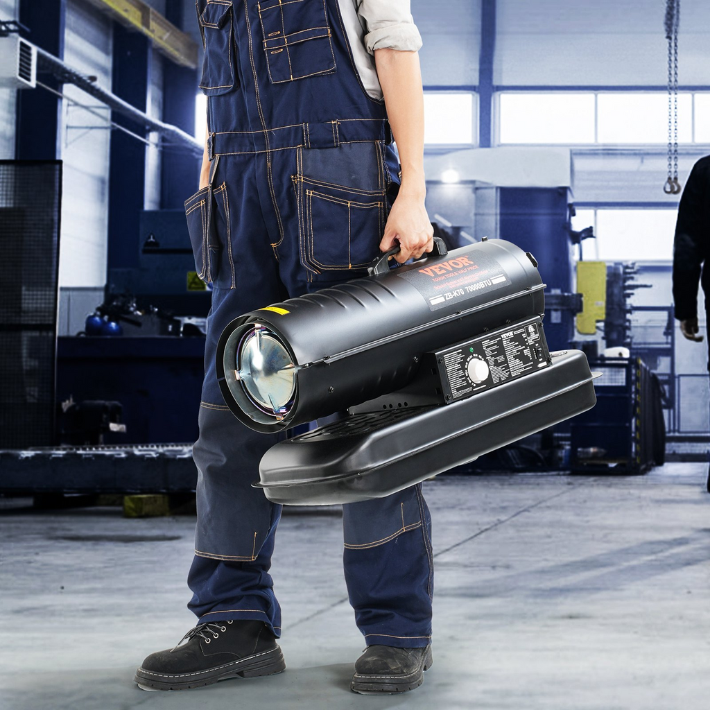 Calentador de aire forzado a queroseno VEVOR 70000 BTU 5 galones