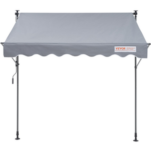 Toldo retráctil manual para exteriores de 118