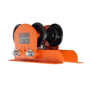 Carro manual de polipasto eléctrico VEVOR capacidad de 2200 lb/1 tonelada para PA200 PA250 PA300 PA400 PA500 viga ajustable de 2,68