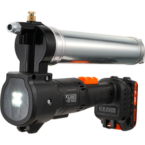 Pistola de engrase inalámbrica VEVOR 20 voltios 10 000 PSI manguera de 39