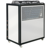 Enfriador de agua industrial VEVOR refrigerado por aire de 16 galones y 9,4 HP capacidad de enfriamiento de 15 100 Kcal/h con condensador con aletas control por microcomputadora tanque de agua de 60 L