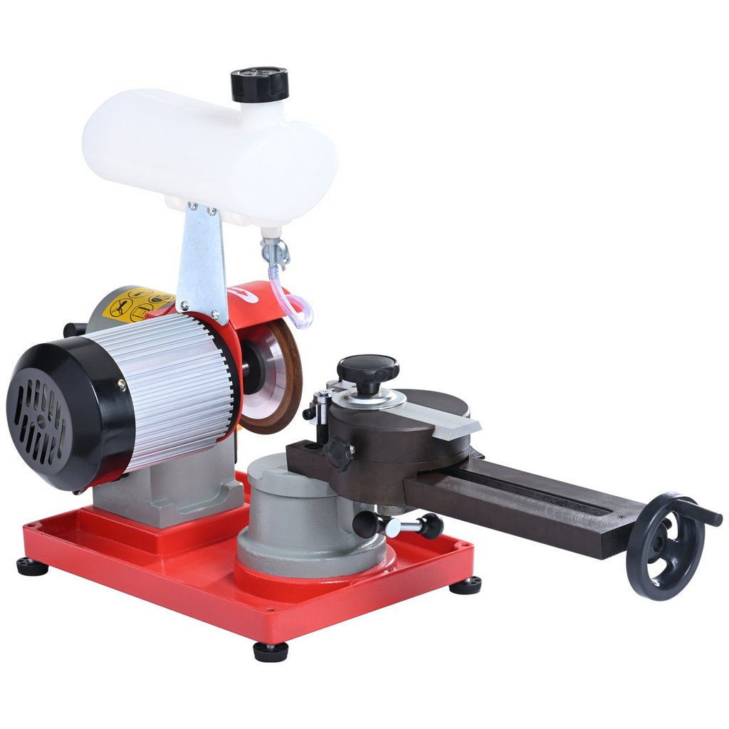 Afilador de hojas de sierra circular VEVOR 370 W con inyección de agua 6 centradores de sierra muela de 5 pulgadas