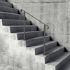 VEVOR Handrails for Outdoor Steps, Fit 1-3 Steps Wrought Iron Handrail, Outdoor Stair Railing, Adjustable Front Porch Hand Rail, Black Transitional Hand railings for Concrete Steps or Wooden Stairs