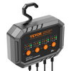 Cargador de batería inteligente VEVOR 8 amperios LiFePO4 de plomo-ácido (AGM/Gel/SLA)