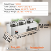 Calentador de sopa eléctrico VEVOR de 1200 W