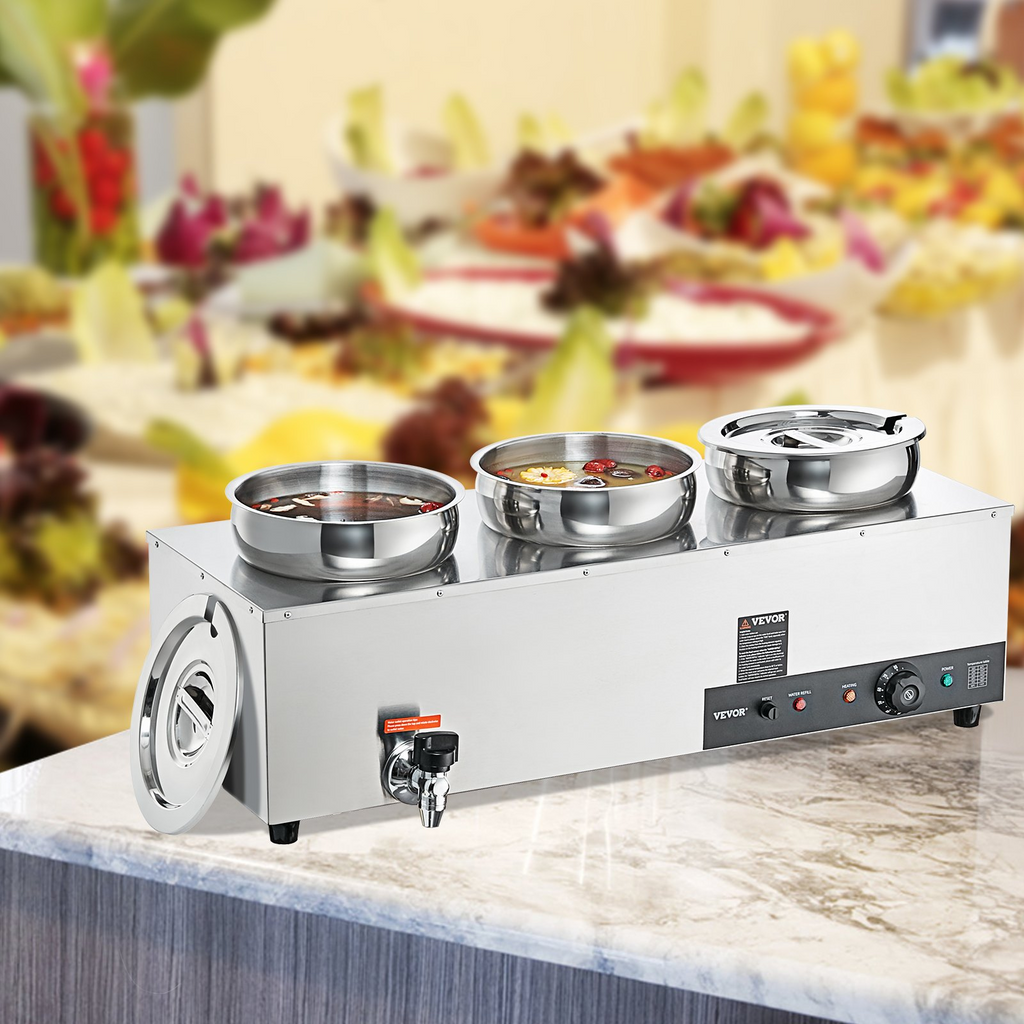 Calentador de sopa eléctrico VEVOR de 1200 W