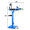 VEVOR - Esparcidor de neumáticos manual portátil con soporte luz LED ajustable