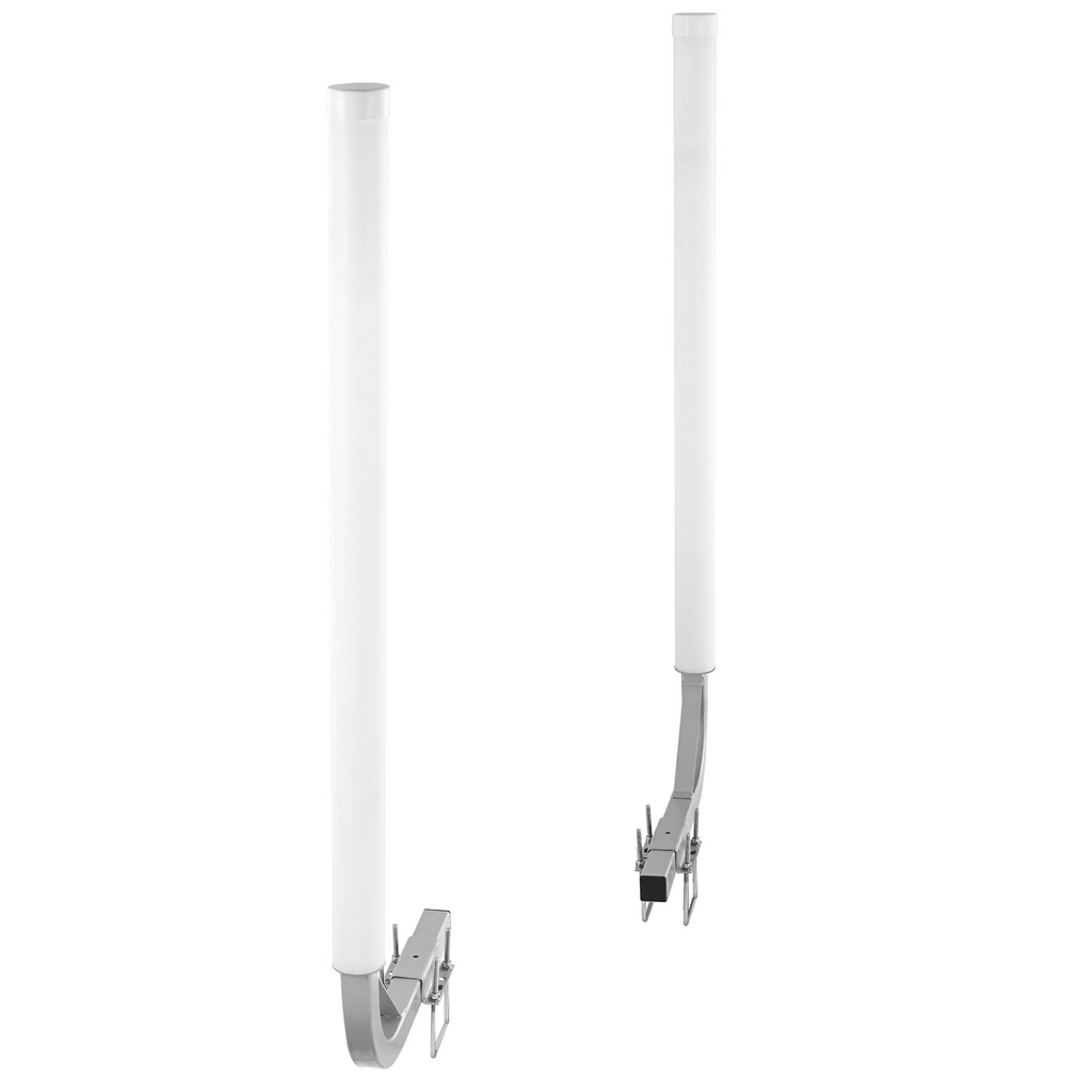 Juego de guías para remolques marinos VEVOR postes flexibles ajustables de 48''