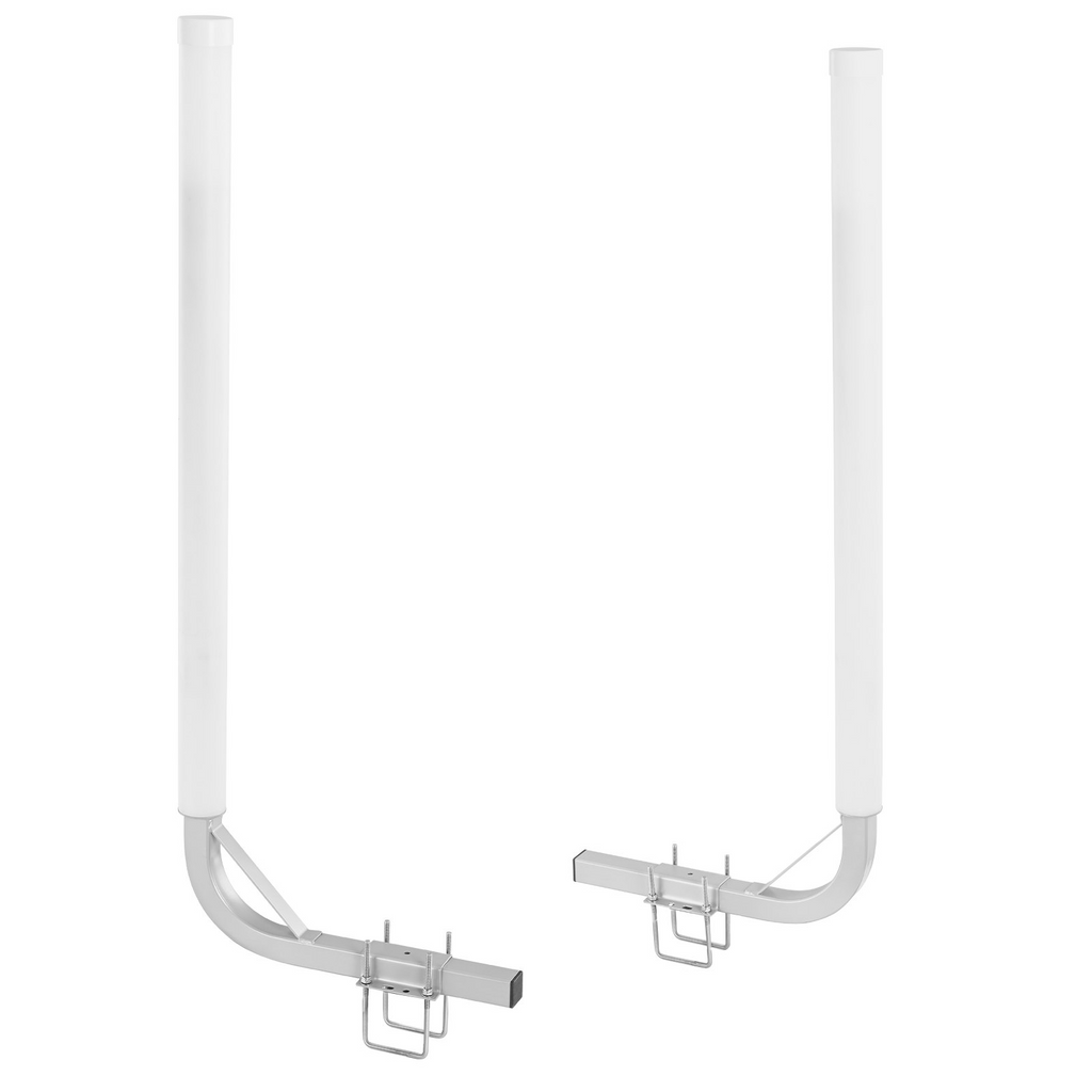 Juego de guías para remolques marinos VEVOR postes flexibles ajustables de 48''