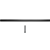 VEVOR Deck Balusters, 101 Pack Metal Deck Spindles, 26"x0.75" Staircase Baluster with Screws, Aluminum Alloy Deck Railing for Wood and Composite Deck, Square Baluster for Outdoor Stair Deck Porch
