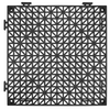 VEVOR - Alfombrillas de drenaje entrelazadas modulares paquete de 12, 12 x 12 pulgadas