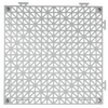 VEVOR Azulejos entrelazados 55 piezas grises baldosas de drenaje de 12" x 12" x 0,6 empalmes
