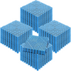 VEVOR Azulejos entrelazados 55 piezas Azul de drenaje de 12" x 12"