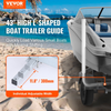Guía para remolque de barco VEVOR de diseño ajustable de 43" 2 guías