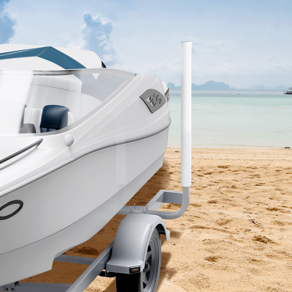 Guía para remolque de barco VEVOR de diseño ajustable de 43" 2 guías