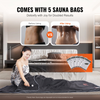 Manta de sauna VEVOR para desintoxicación temperatura ajustable de 1 a 6 niveles de 95 a 176 ℉ temporizador de 5 a 60 minutos 75 x 35 pulgadas
