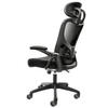 Silla de oficina VEVOR con soporte lumbar ajustable, silla de escritorio ergonómica de respaldo alto con reposacabezas ajustable,  ergonómica con reposabrazos