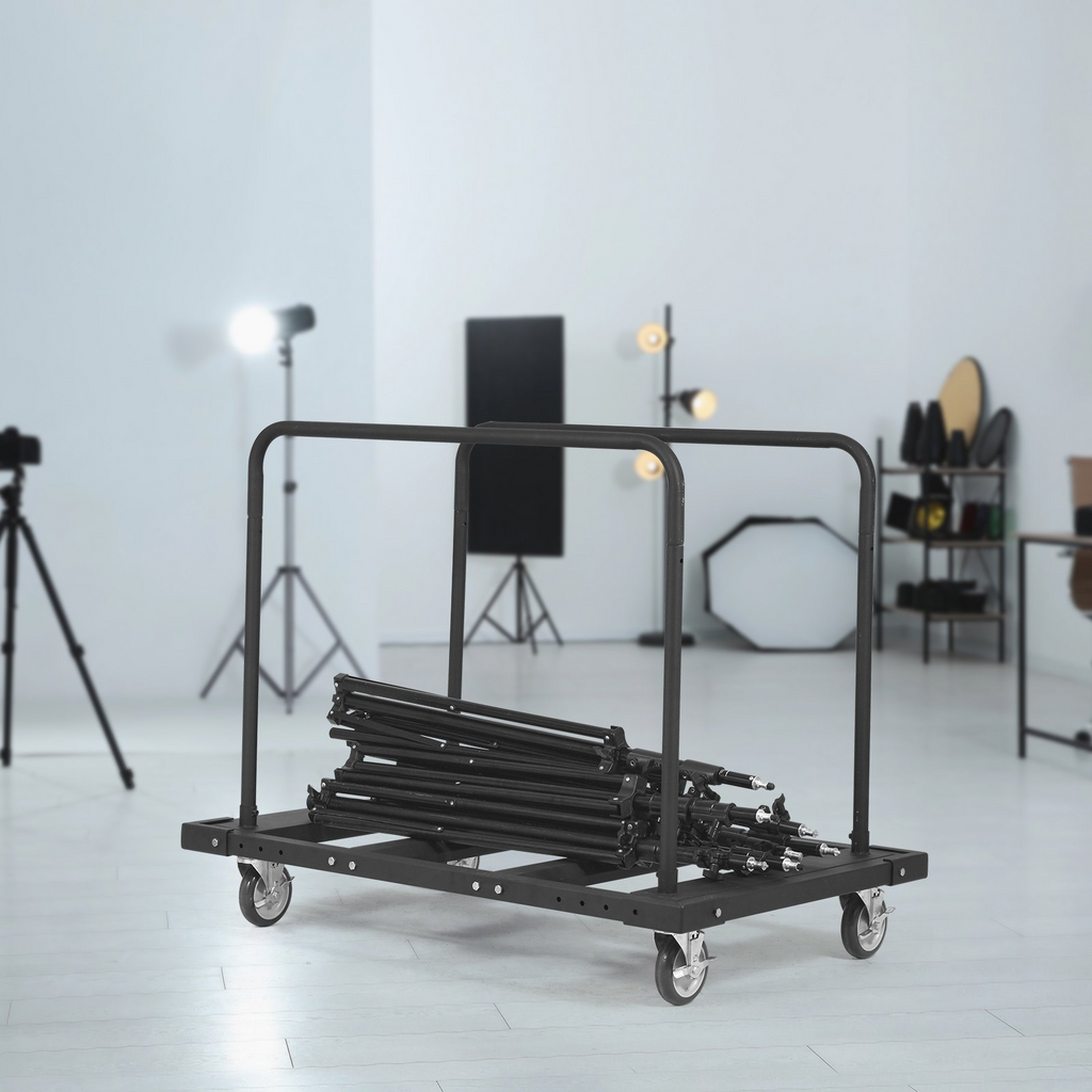 Carro para paneles de yeso VEVOR con plataforma de 45,28" x 29,13" y ruedas giratorias de 5"