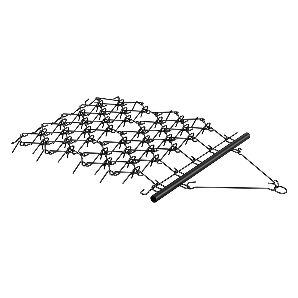 Rastrillo de arrastre VEVOR de 4' x 5,6' con 69 dientes