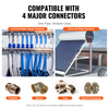Tubo PEX VEVOR 1/2 pulgada 300 pies flexible PEX-B para agua potable caliente fría plomería incluye cortador abrazaderas gratis azul