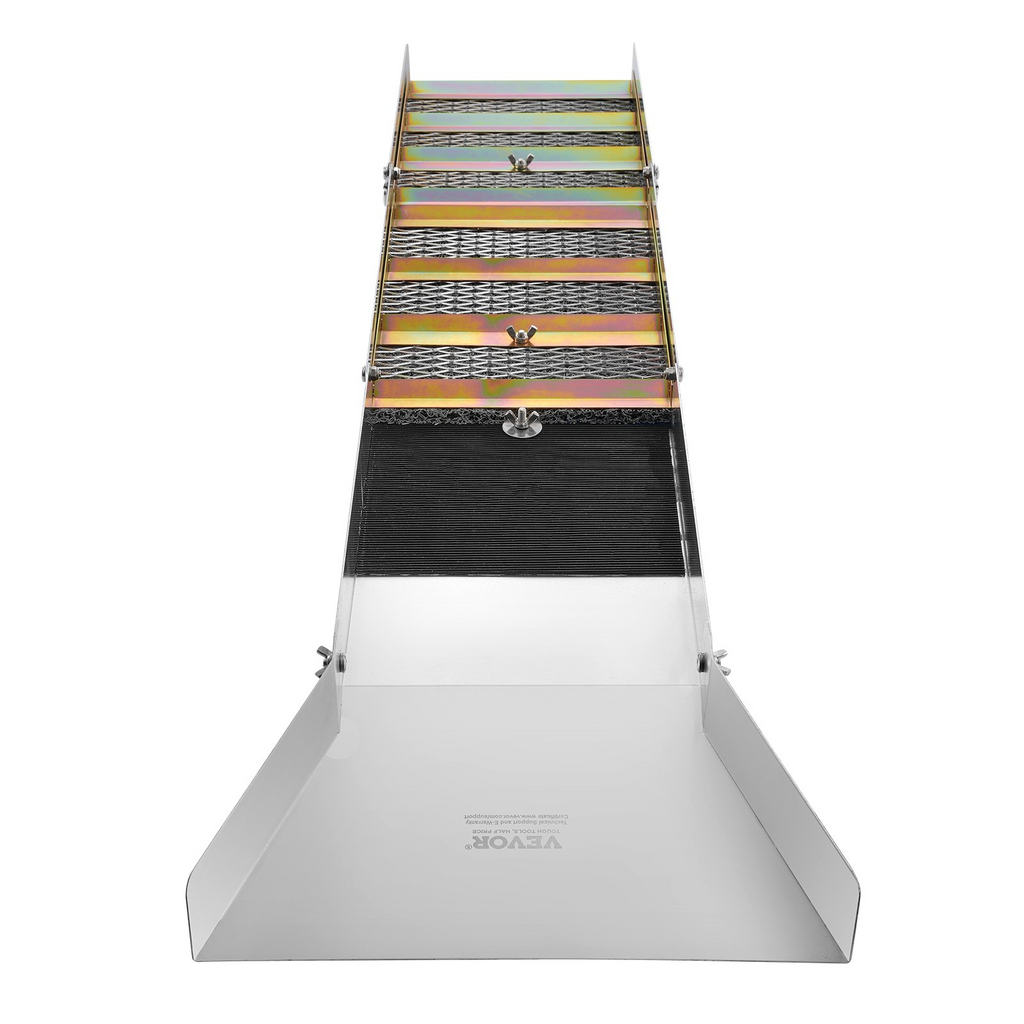 VEVOR - Kit de lavado de oro con caja de compuerta plegable de 50 pulgadas