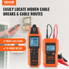 Localizador de cables subterráneos VEVOR profundidad de detección máxima de 3 pies de 12 a 600 V