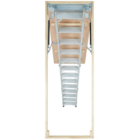 Escalera plegable para ático VEVOR capacidad de 350 libras 22,5