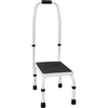VEVOR Taburete de 1 peldaño con capacidad para 330 libras altura ajustable en 3 niveles con asa