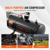 Compresor de aire VEVOR de 12 V con tanque de 0,8 galones/3 L c120 psi