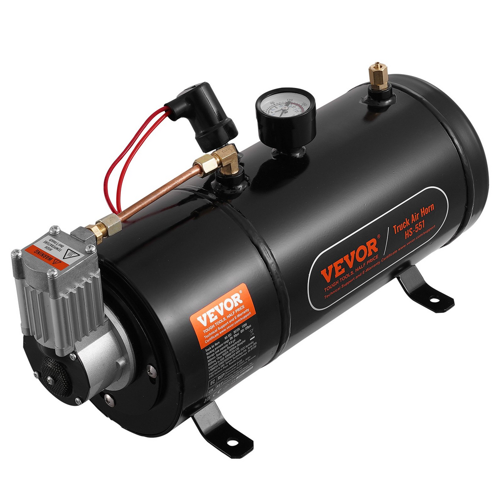 Compresor de aire VEVOR de 12 V con tanque de 0,8 galones/3 L c120 psi