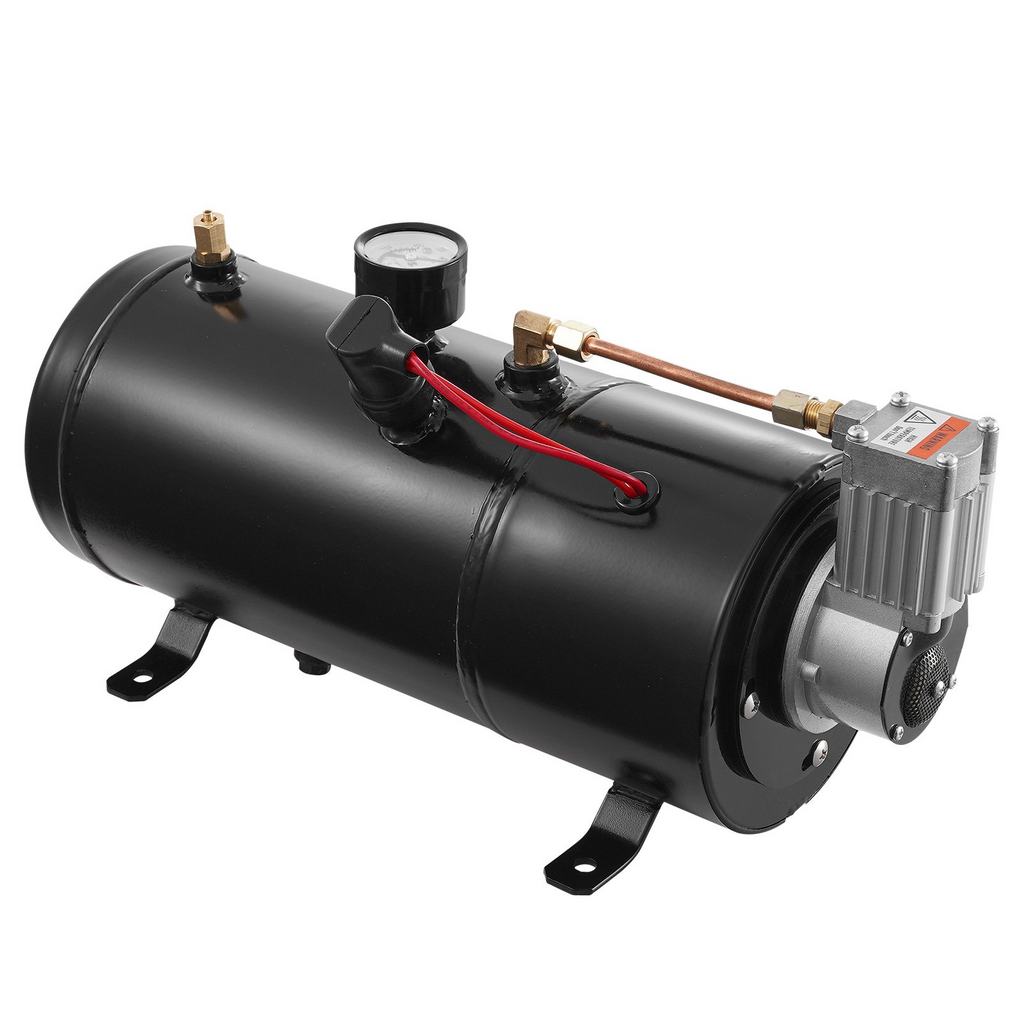 Compresor de aire VEVOR de 12 V con tanque de 0,8 galones/3 L c120 psi