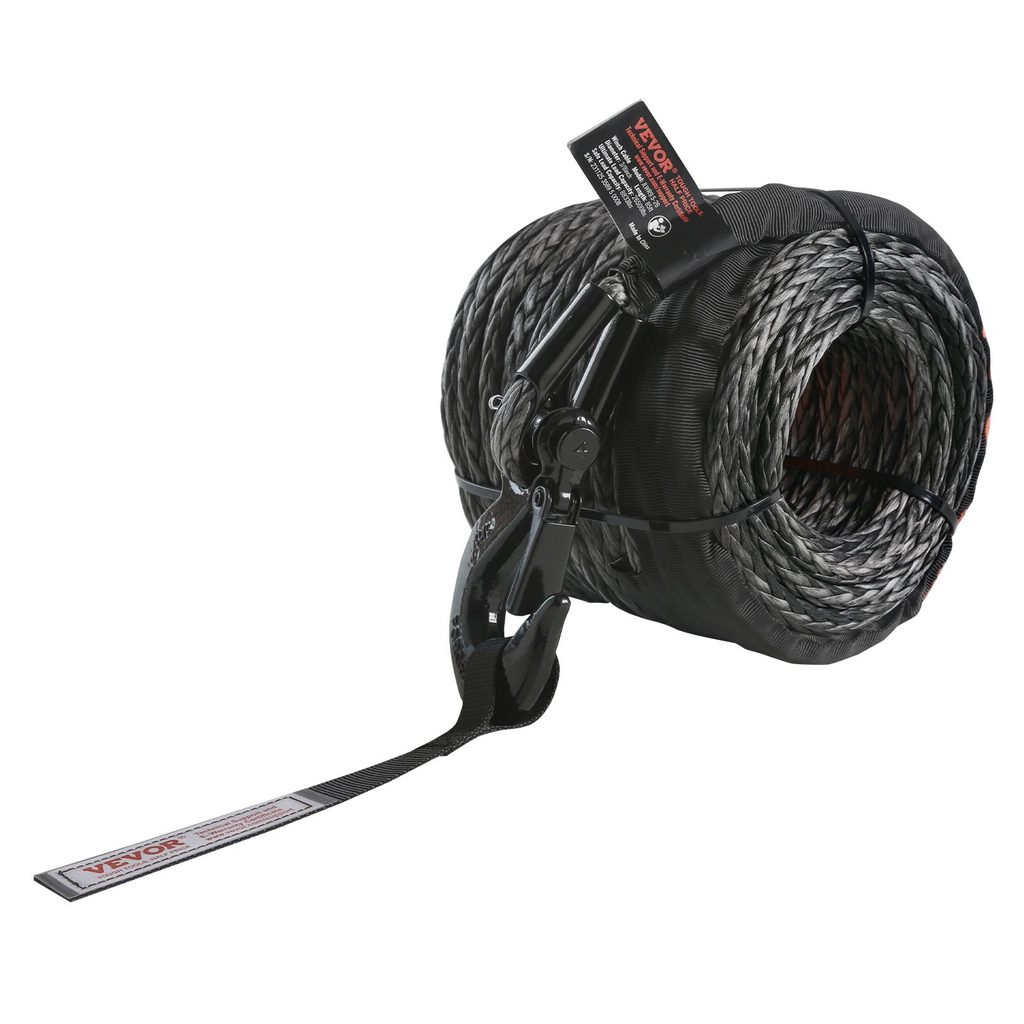 VEVOR Cuerda de polipasto sintética 3/8 pulgadas x 100 pies 26 500 libras