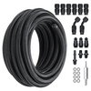 Kit de línea de combustible VEVOR 6AN 25 piestrenzado de acero inoxidable y nailon de 5/16"