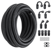 Kit de línea de combustible VEVOR 8AN 20 pies 0,43" adaptador de conexión giratoria