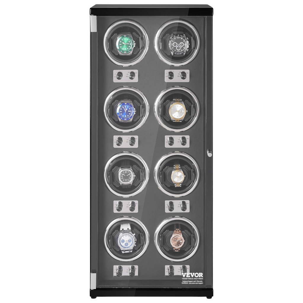 VEVOR Watch Winder para 8 relojes automáticos para hombres y mujeres con 8 motores