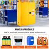 Gabinete de almacenamiento de líquidos inflamables de 30 galones 43,1 x 18,1 x 50,1 pulgadas