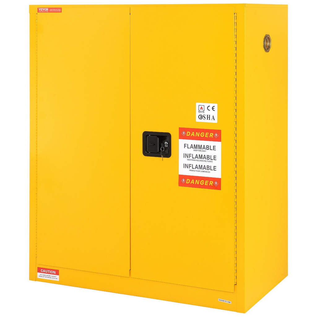 Gabinete de almacenamiento de líquidos inflamables de 30 galones 43,1 x 18,1 x 50,1 pulgadas