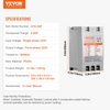 Convertidor monofásico a trifásico de 5 HP 15 A 220 V a 240 V
