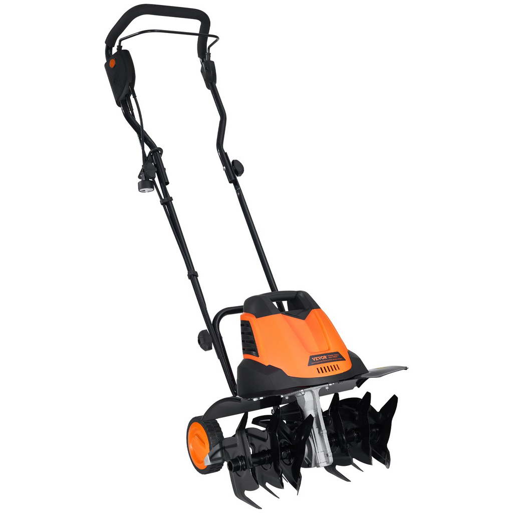 Cultivador eléctrico VEVOR de 12 A ancho de labranza de 18" profundidad de labranza de 3,94"