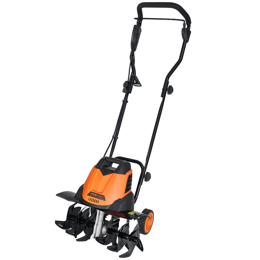Cultivador eléctrico VEVOR de 12 A ancho de labranza de 18" profundidad de labranza de 3,94"