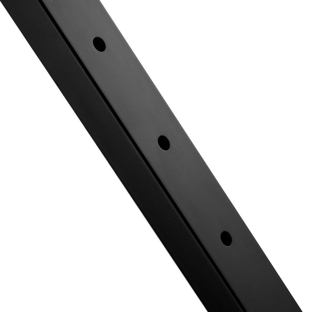 VEVOR - Paquete de 4 postes para barandilla de cable 36" x 1" x 2" con orificios horizontales de acero