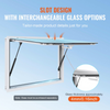 Ventana de concesión VEVOR de 48" x 36"