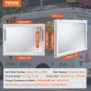 Ventana de concesión VEVOR de 48" x 36"