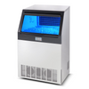 VEVOR Máquina para fabricar hielo comercial 265 lb/24 h capacidad de almacenamiento de 88 lb