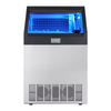 VEVOR Máquina para fabricar hielo comercial 265 lb/24 h capacidad de almacenamiento de 88 lb