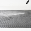 VEVOR Diamond-Plate Rubber Flooring Roll, 3 mm x 4 ft x 6 ft Garage Floor Mat, SBR Rubber Garage Flooring Roll, Easy to Clean, Diamond Plate Rubber Mat for Under Cars, Garage Industry Gym, Black