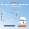 Ventana de concesión VEVOR de 96" x 36"