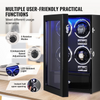 VEVOR Watch Winder para 4 relojes automáticos para hombres y mujeres con 4 motores