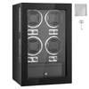 VEVOR Watch Winder para 4 relojes automáticos para hombres y mujeres con 4 motores